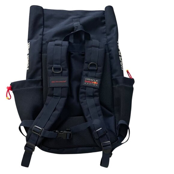 Oracle Red Bull Racing Backpack Built For Athletes Large Roll Top Gym Travel Bag - Picture 3 of 16